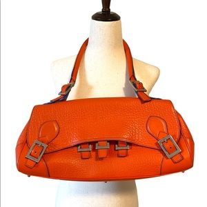 Tanner Krolle Orange Leather Bag